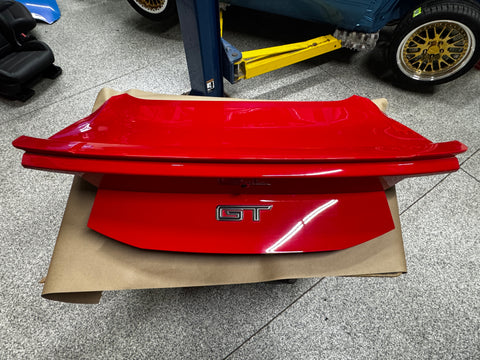 2024-2025 Mustang GT Coupe  Trunk Lid Spoiler Red