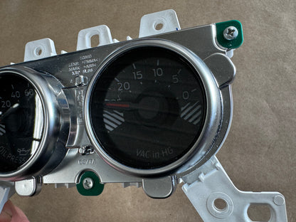2018-2023 Ford Mustang GT 5.0 PP1 Aluminum Dash Trim Gauges Oil Pressure Vacuum