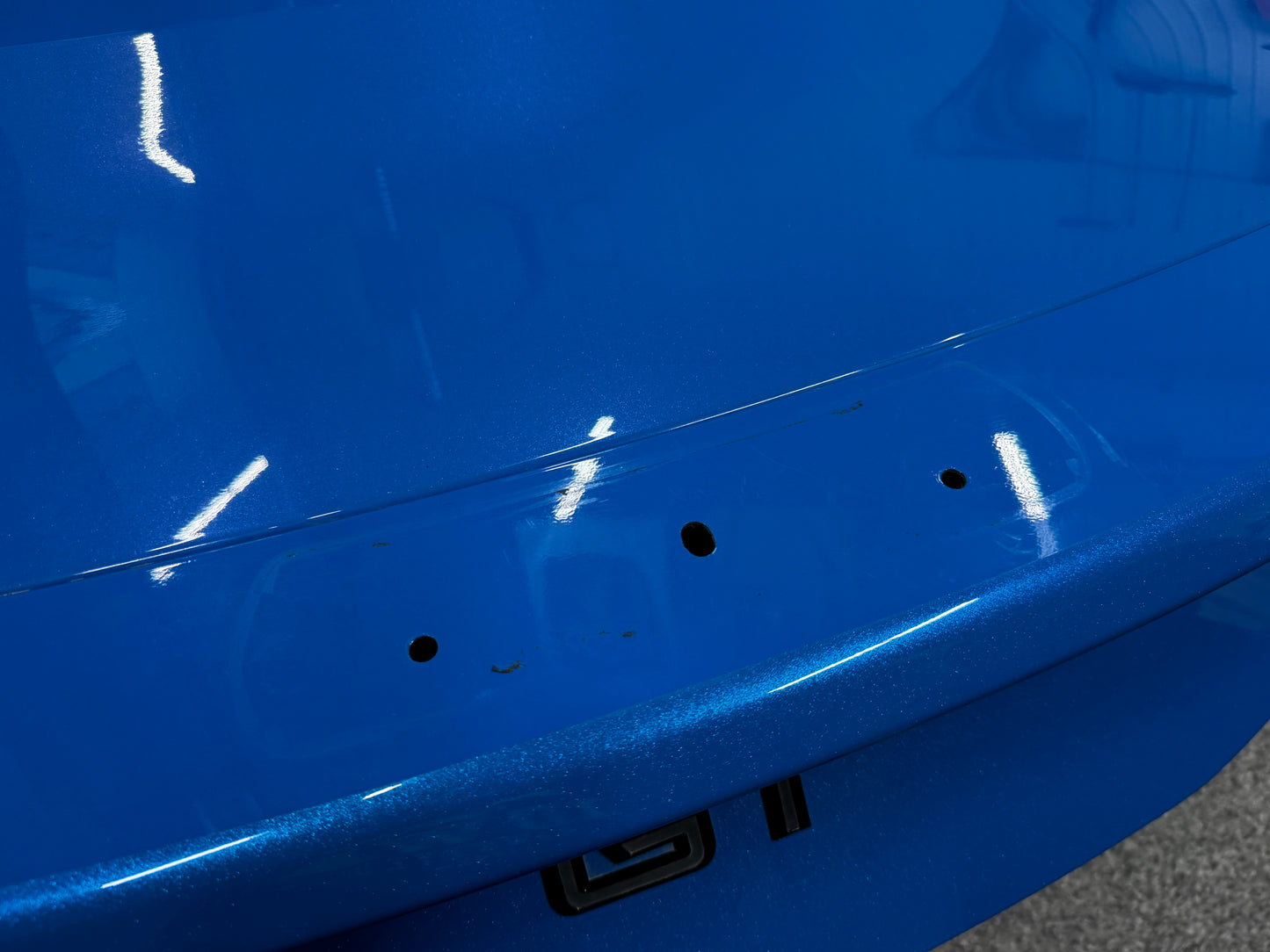 2024-2025 Mustang GT Coupe  Trunk Lid Grabber Blue