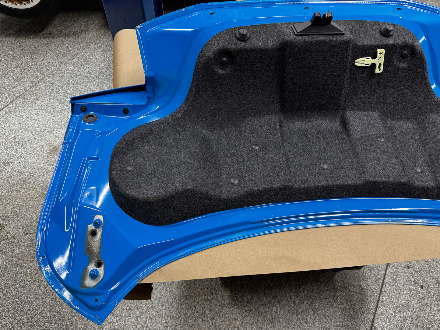 2024-2025 Mustang GT Coupe  Trunk Lid Grabber Blue