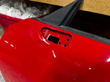 2024-2025 Ford Mustang GT EcoBoost LH Driver Side Door Complete w/Glass Red