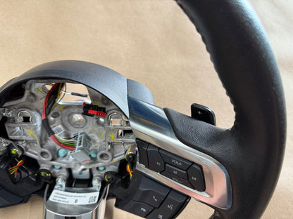2015-2017 Ford Mustang GT Leather Steering Wheel "Auto"