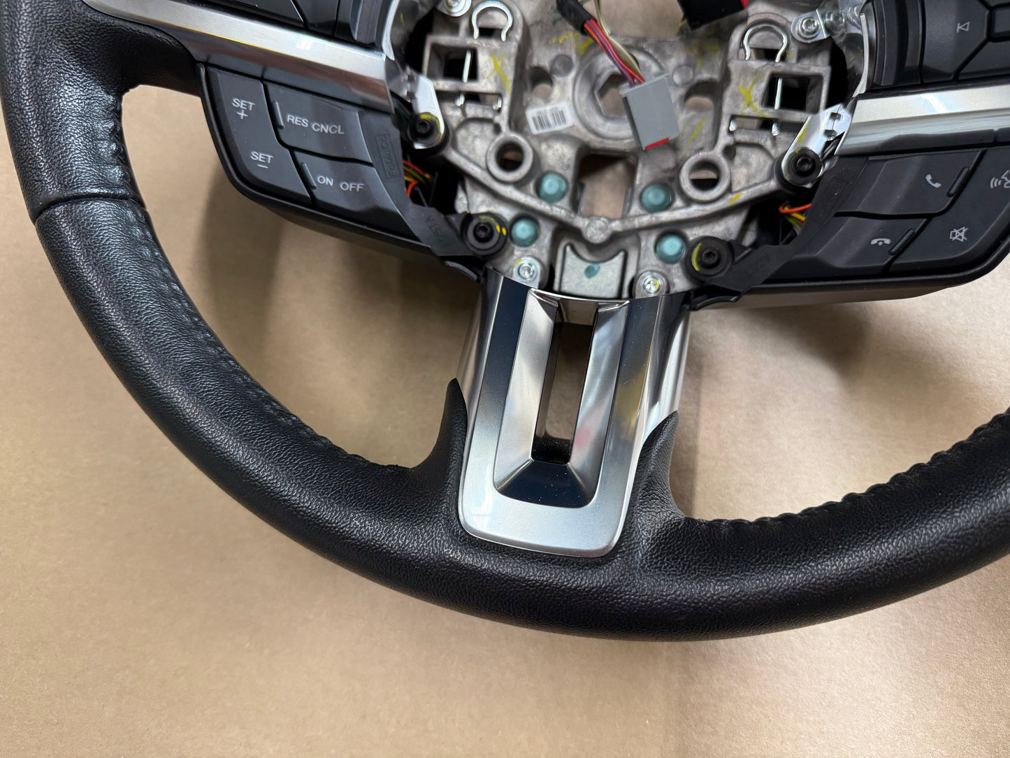 2015-2017 Ford Mustang GT Leather Steering Wheel "Auto"
