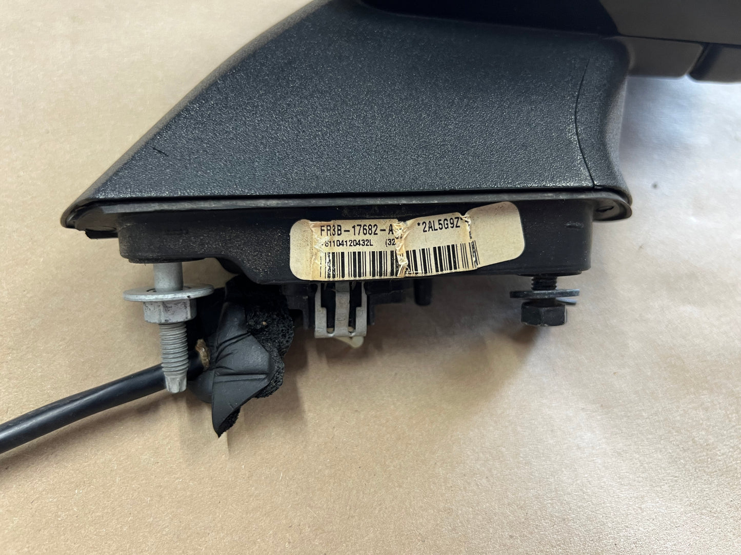 2015-2020 Ford Mustang GT RH Passenger Side Mirror "Black"