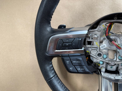 2015-2017 Ford Mustang GT Leather Steering Wheel "Auto"