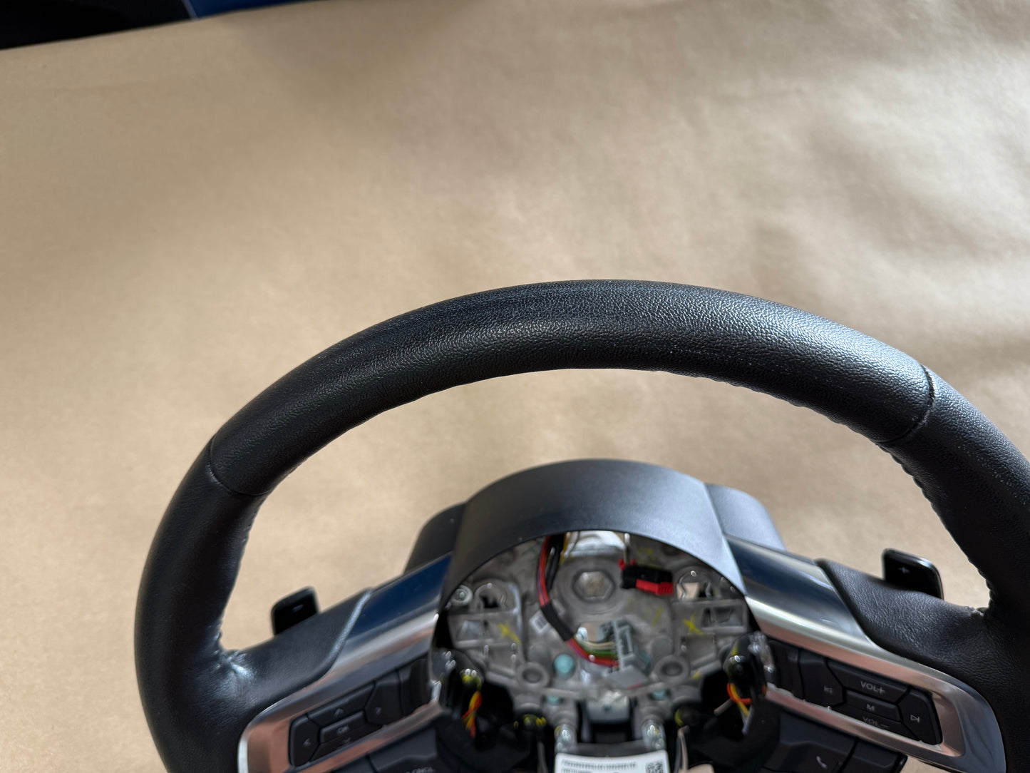 2015-2017 Ford Mustang GT Leather Steering Wheel "Auto"