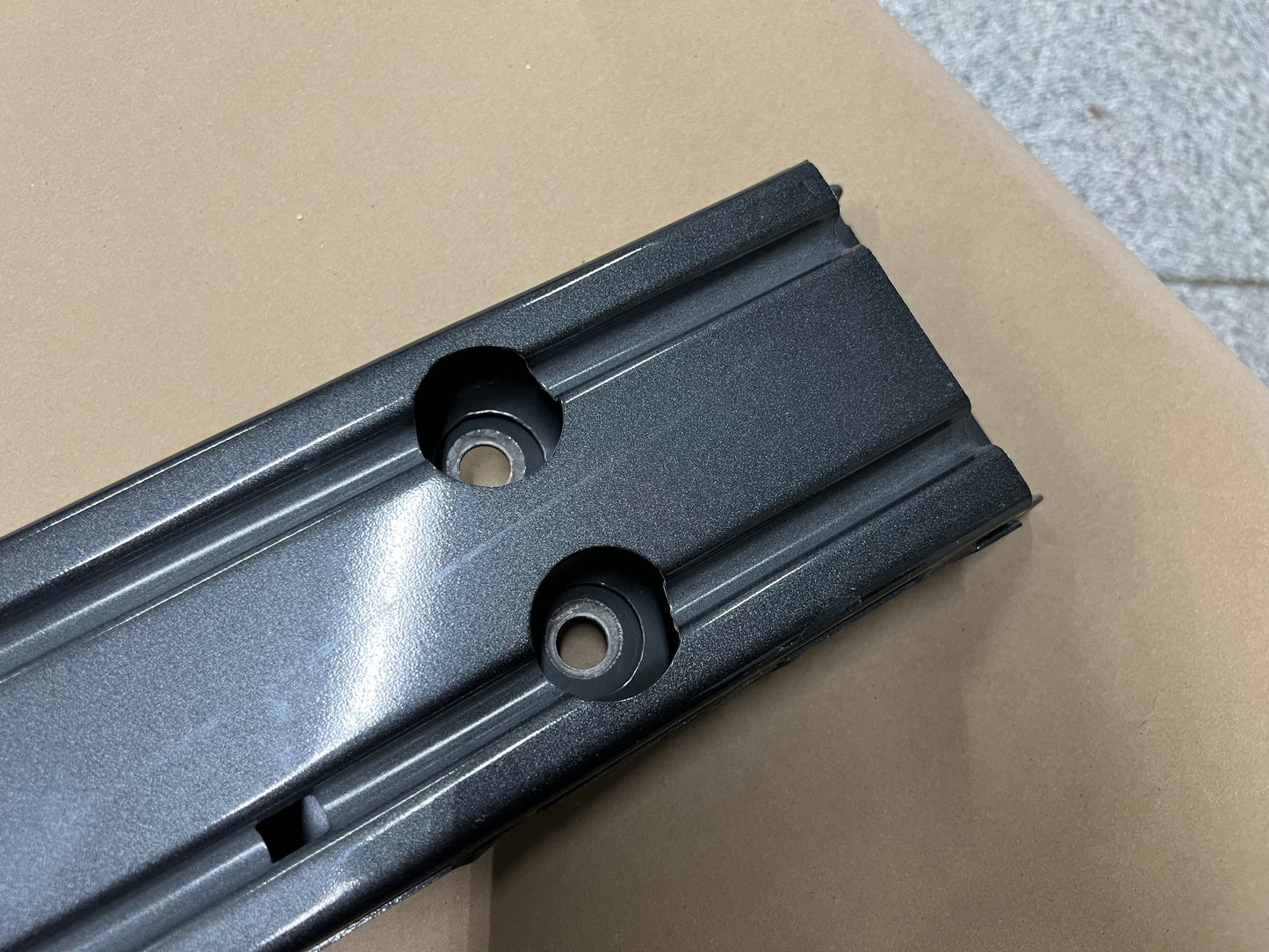 2018-2023 Ford Mustang GT Front Bumper Support Reinforcement "Charcoal" J7
