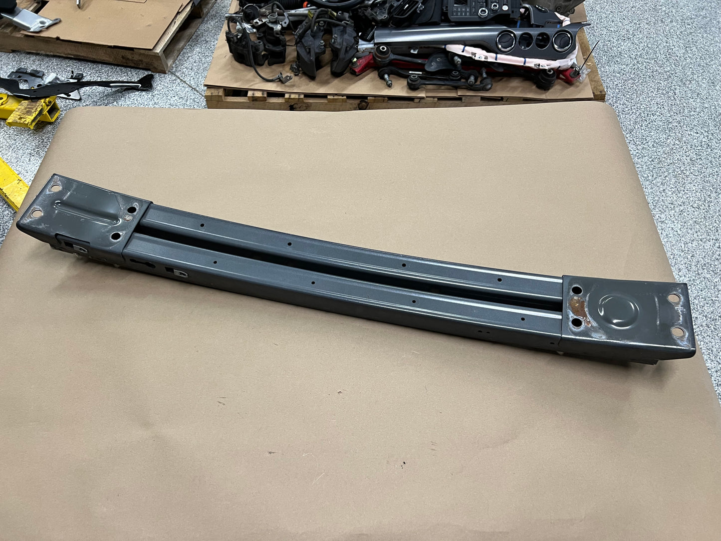 2018-2023 Ford Mustang GT Front Bumper Support Reinforcement "Charcoal" J7