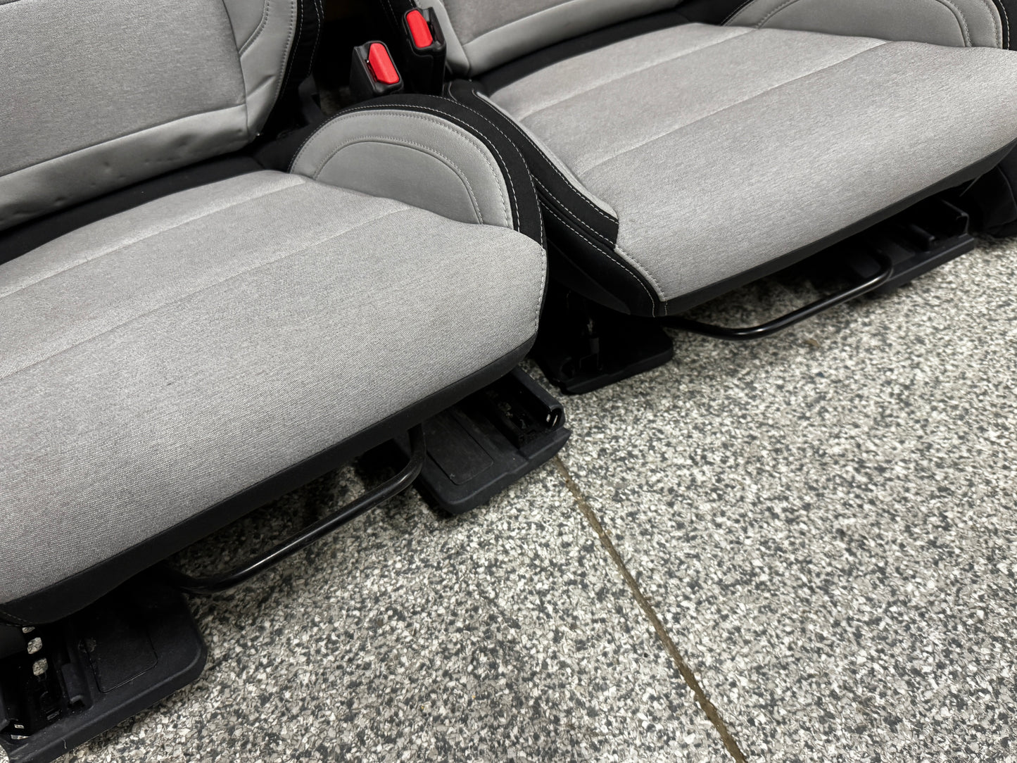 2024-2025 Ford Mustang GT Black Grey Cloth Seats Coupe Manual Tracks