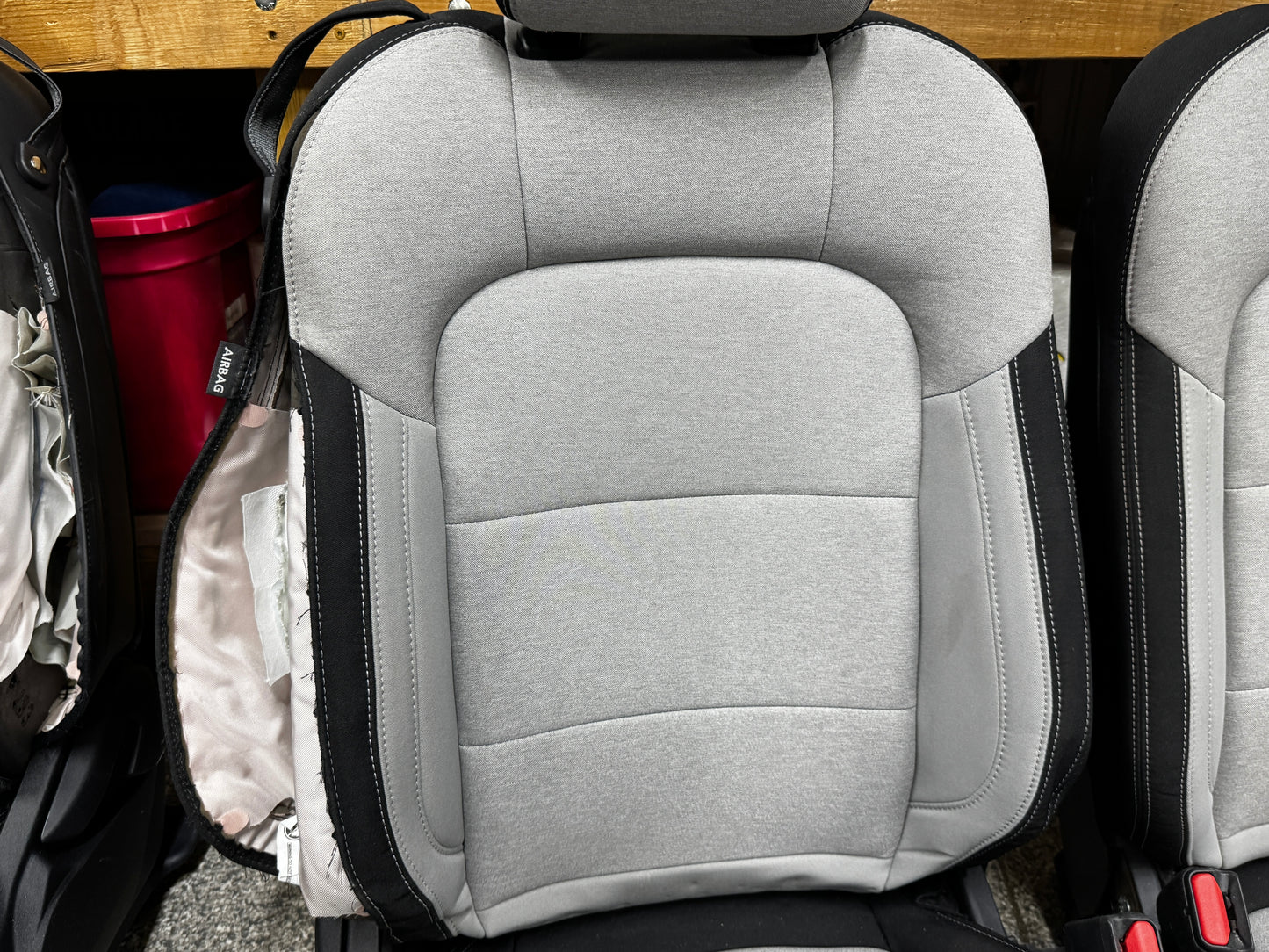 2024-2025 Ford Mustang GT Black Grey Cloth Seats Coupe Manual Tracks