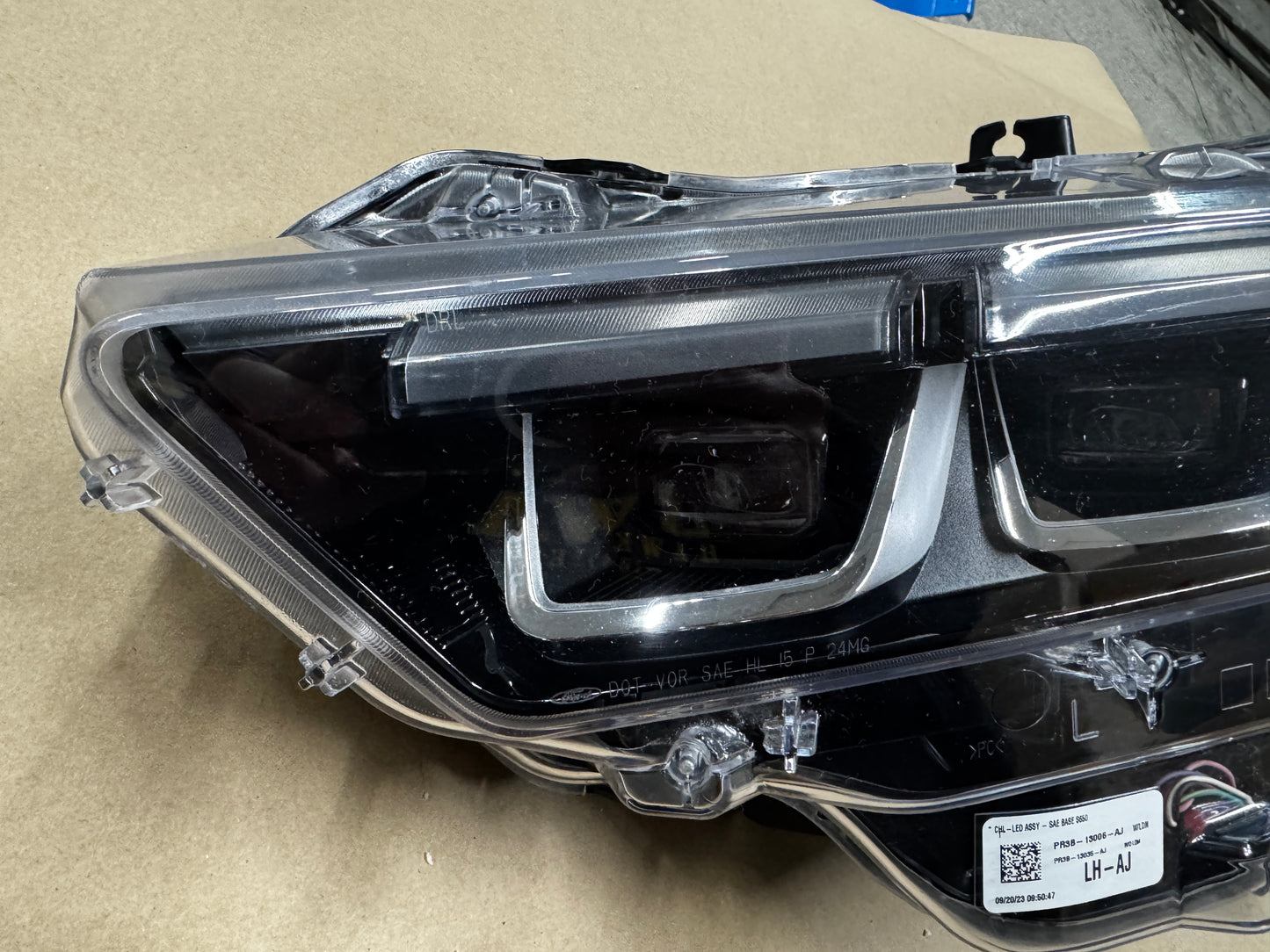2024-2025 Ford Mustang LH Driver Side Headlight LED HID No Damage OEM