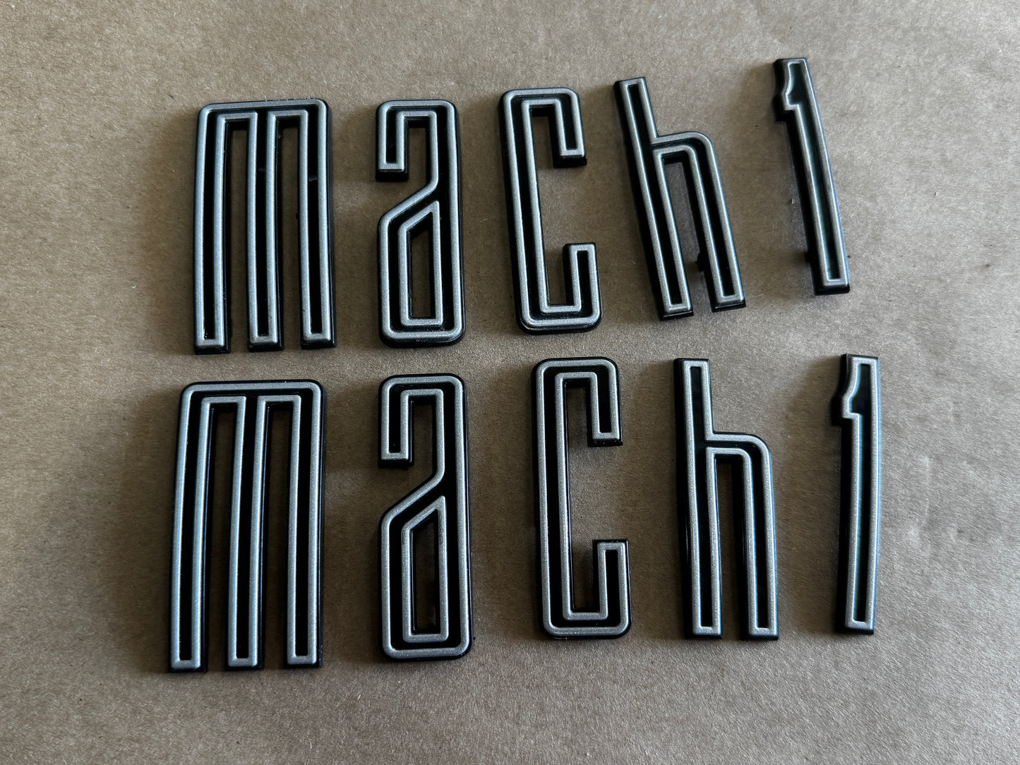 2021-2023 Ford Mustang Mach One RH LH Pair Fender Emblems