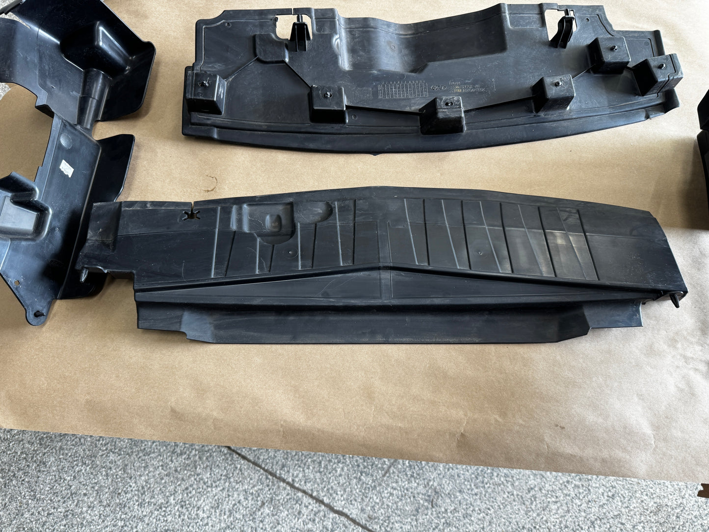 2021-2023 Ford Mustang Mach One Radiator Air Deflectors - OEM