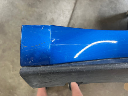 2015-2022 Mustang GT V6 LH Side Skirt Molding Driver Side Blue N6