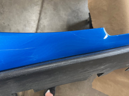 2015-2022 Mustang GT V6 LH Side Skirt Molding Driver Side Blue N6
