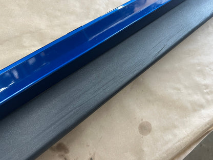 2015-2022 Mustang GT V6 LH Side Skirt Molding Driver Side Blue N6