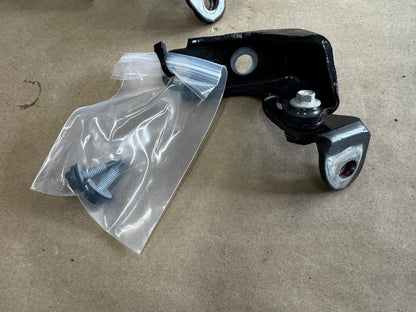 2015-2023 Ford Mustang GT GT500 GT350 Door Hinges RH Passenger Upper Lower Black