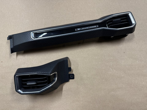 2024-2025 Ford Mustang S650 Dash Trim Air Vent LH RH Passenger Driver Panels