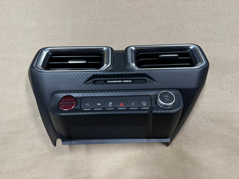 2024-2025 Mustang S650 Center Dash Trim Air Vents Push Start Bezel Panel Single