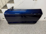 2015-2023 Ford Mustang GT GT500 LH Driver Side Door Complete w/Glass "Blue"