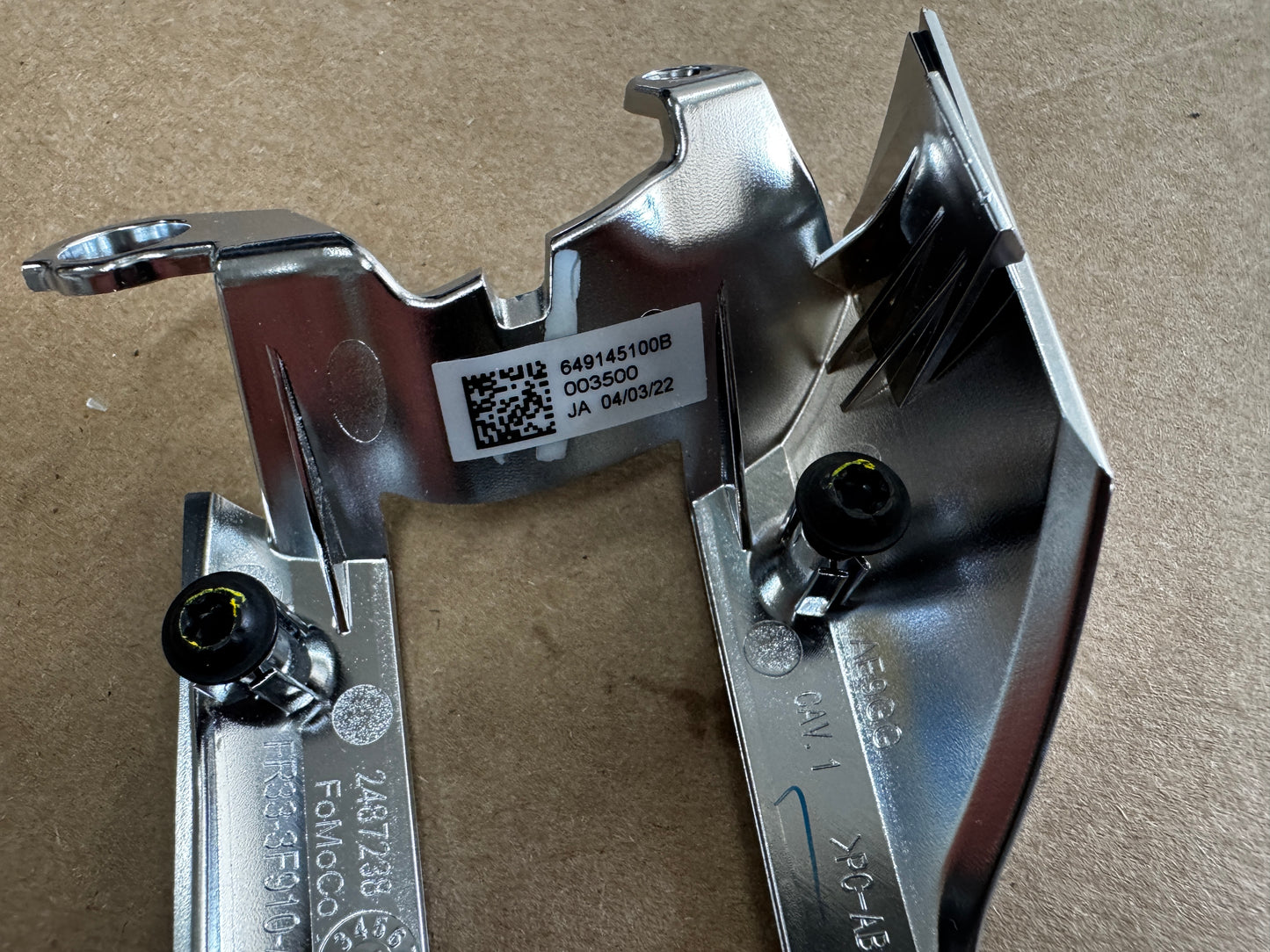 2018-2023 Ford Mustang GT Steering Wheel Trim 3 Pieces