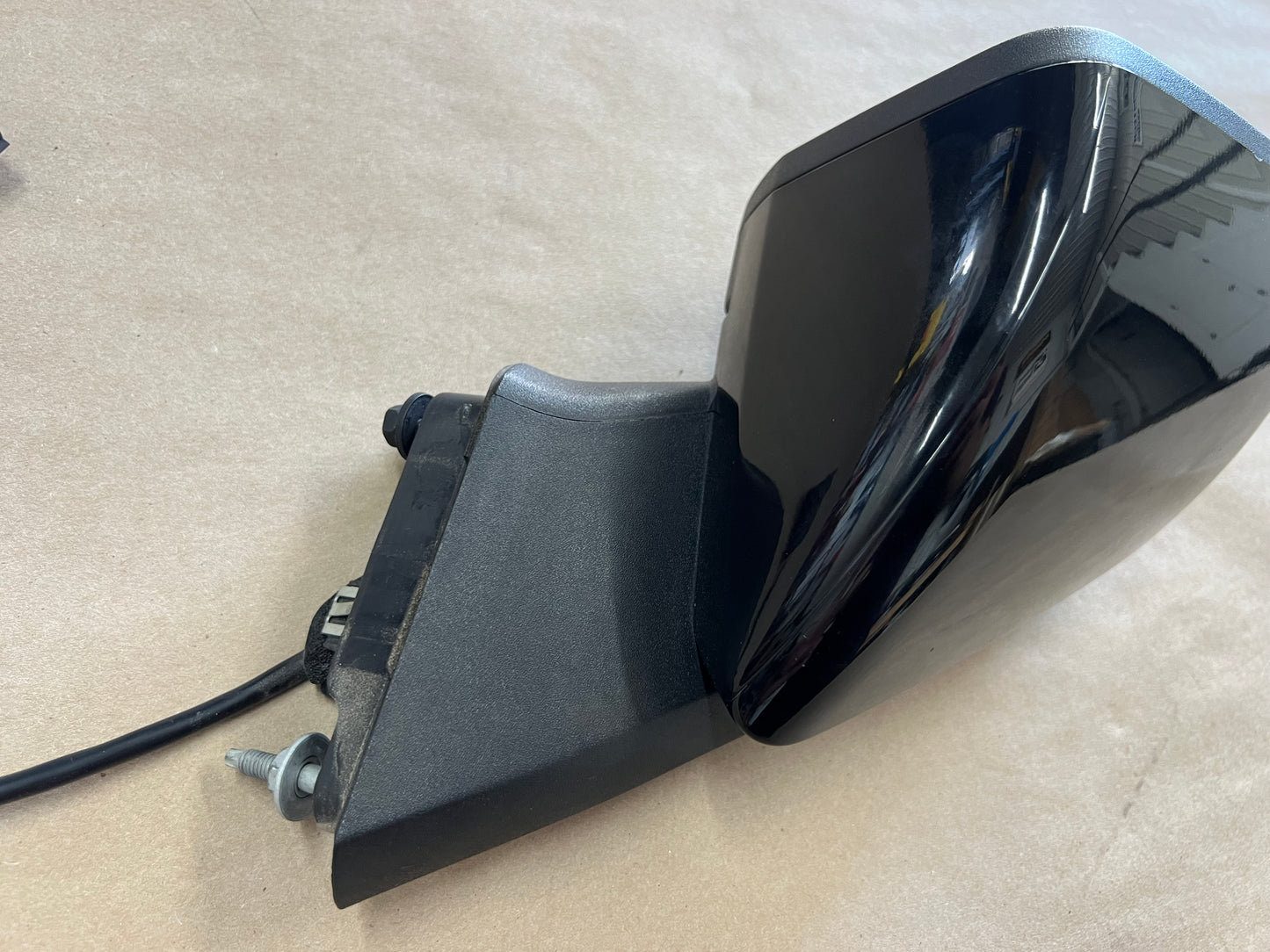 2015-2020 Ford Mustang GT LH Driver Side Mirror "Black"