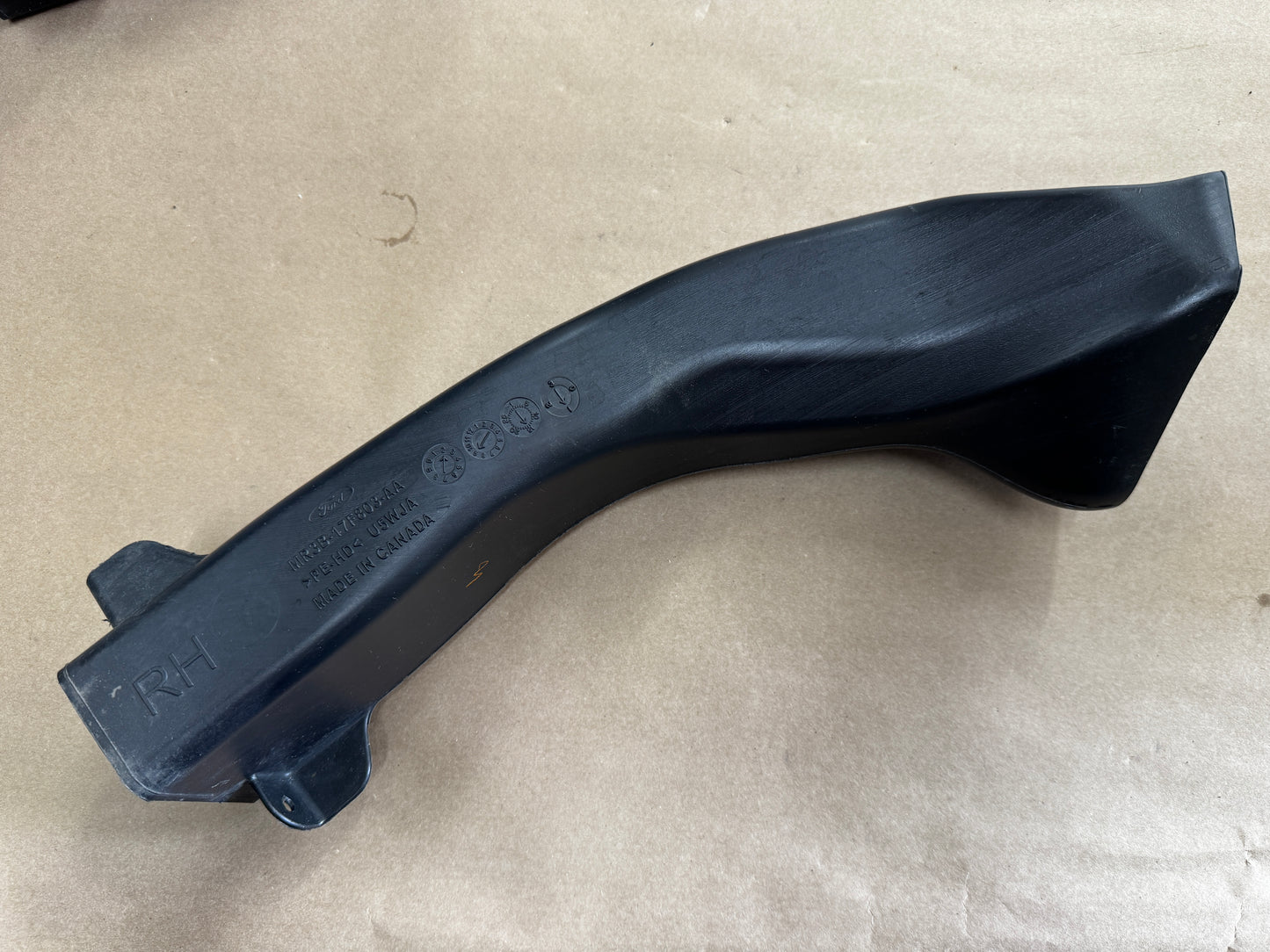 2021-2023 Ford Mustang Mach One Front Bumper Brake Air Duct RH Passenger Side