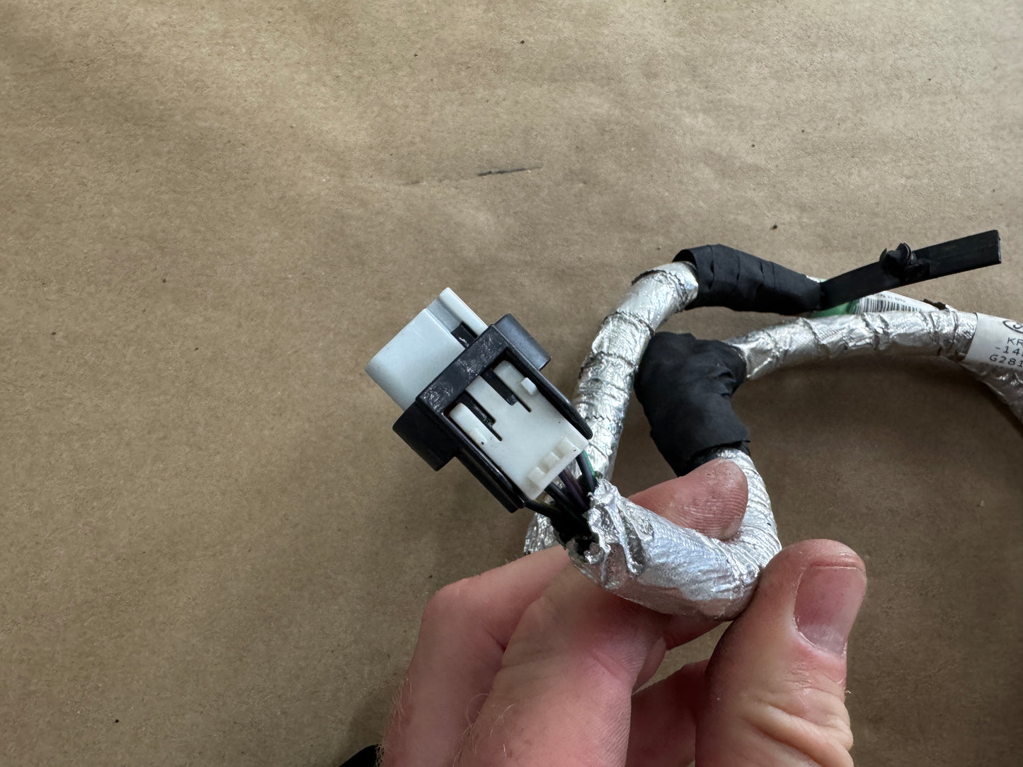 2021-2023 Mustang Mach One Exhaust RH LH Actuator Jumper Wiring and Harness