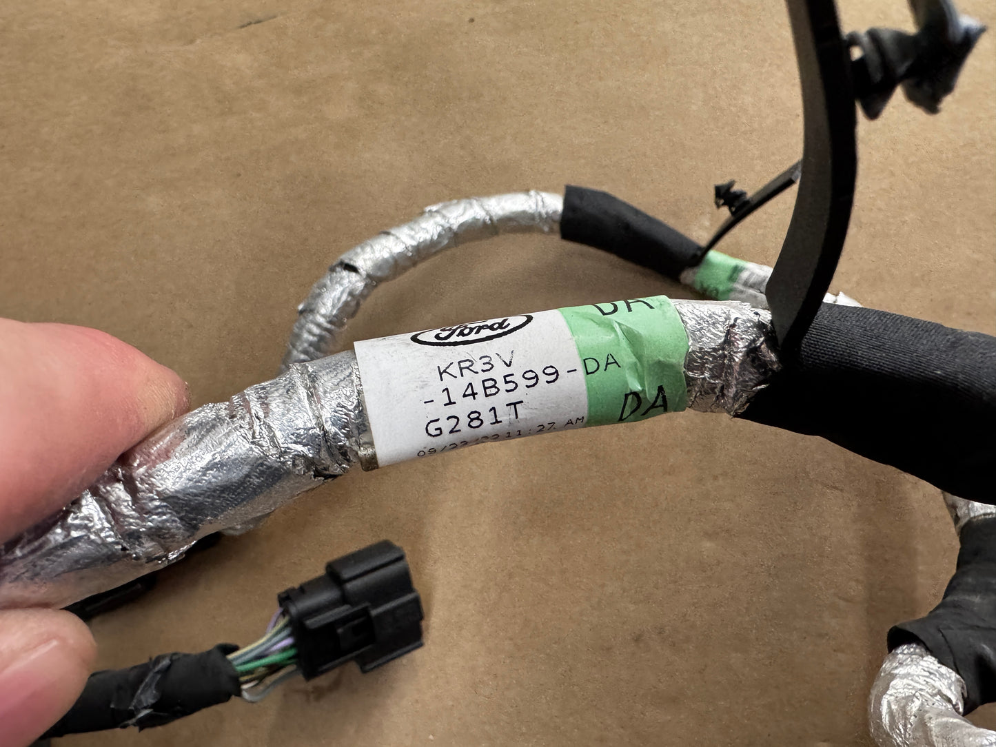 2021-2023 Mustang Mach One Exhaust RH LH Actuator Jumper Wiring and Harness