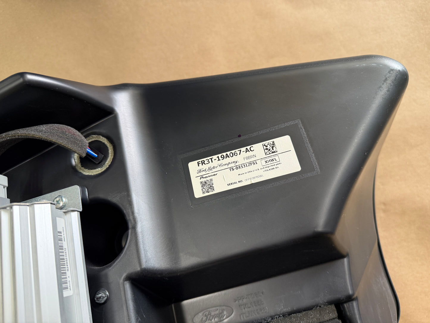 2015-2017 Ford Mustang GT Ecoboost Shaker Subwoofer Speaker