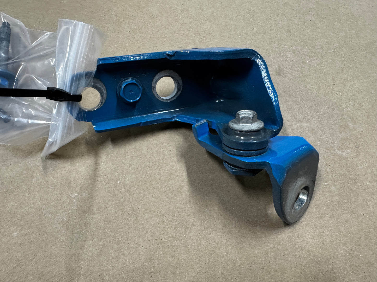 2024-2025 Mustang Door Hinges RH Passenger Upper Lower Grabber Blue