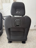 2015-2017 Ford Mustang GT Black Cloth Seats Coupe Front Power Seats