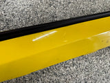 2010-2015 Chevrolet Camaro SS LH Driver Side Skirt Molding Yellow" - OEM