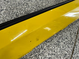 2010-2015 Chevrolet Camaro SS LH Driver Side Skirt Molding Yellow" - OEM