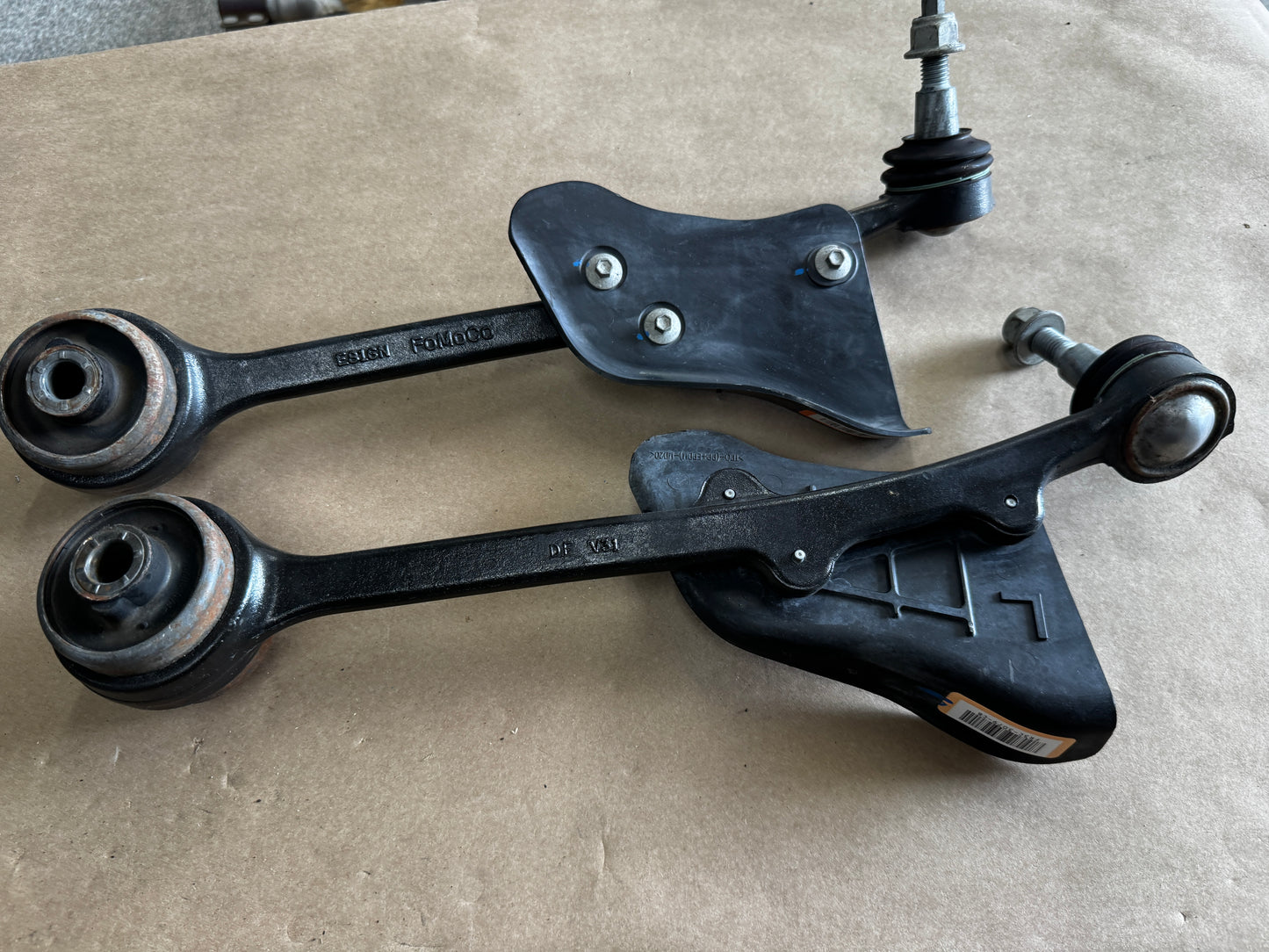 2015-2023 Ford Mustang GT RH LH Side Front Control Arms Frontward Rearward PP1 8k Mi