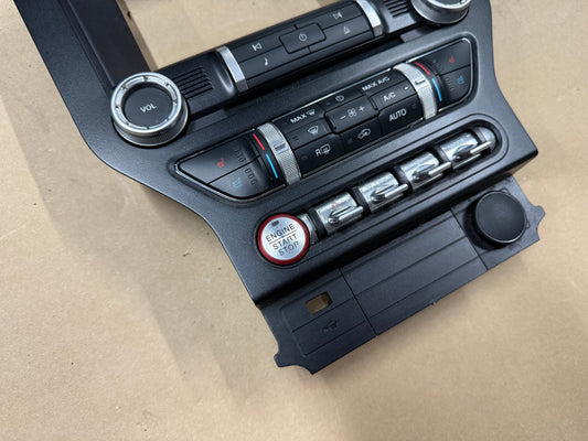 2018-2023 Ford Mustang GT Face Plate Premium Radio 8 inch Trim Piece