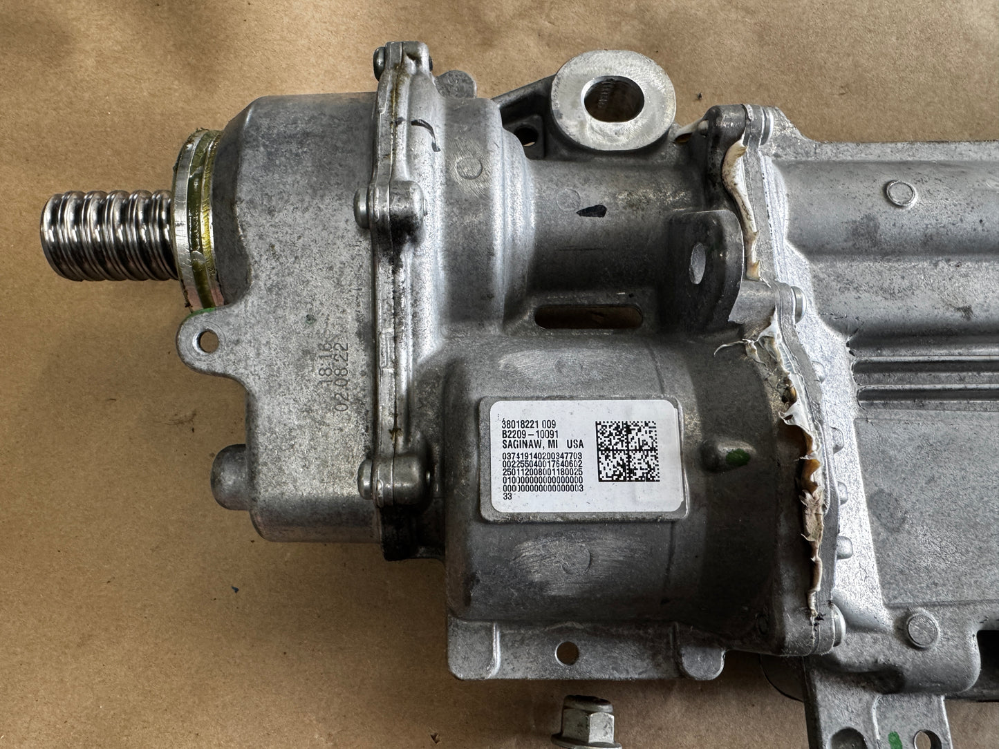 2018-2023 Ford Mustang GT 5.0L Electronic Steering Rack 8k miles - OEM