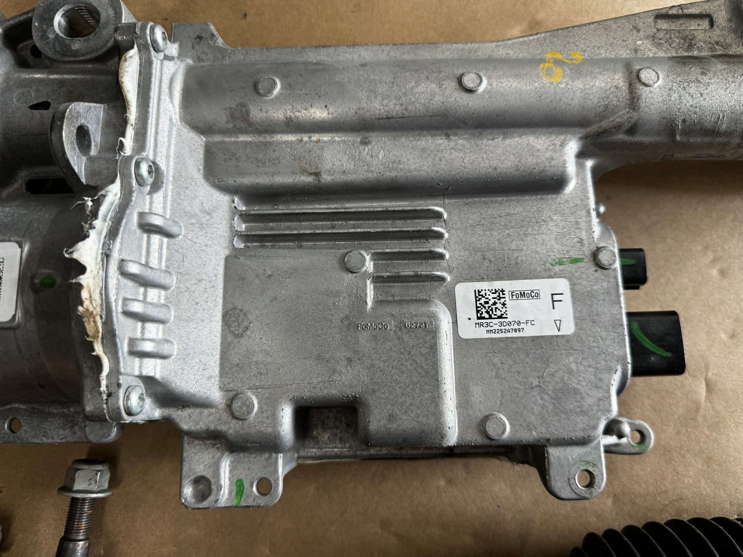 2018-2023 Ford Mustang GT 5.0L Electronic Steering Rack 8k miles - OEM