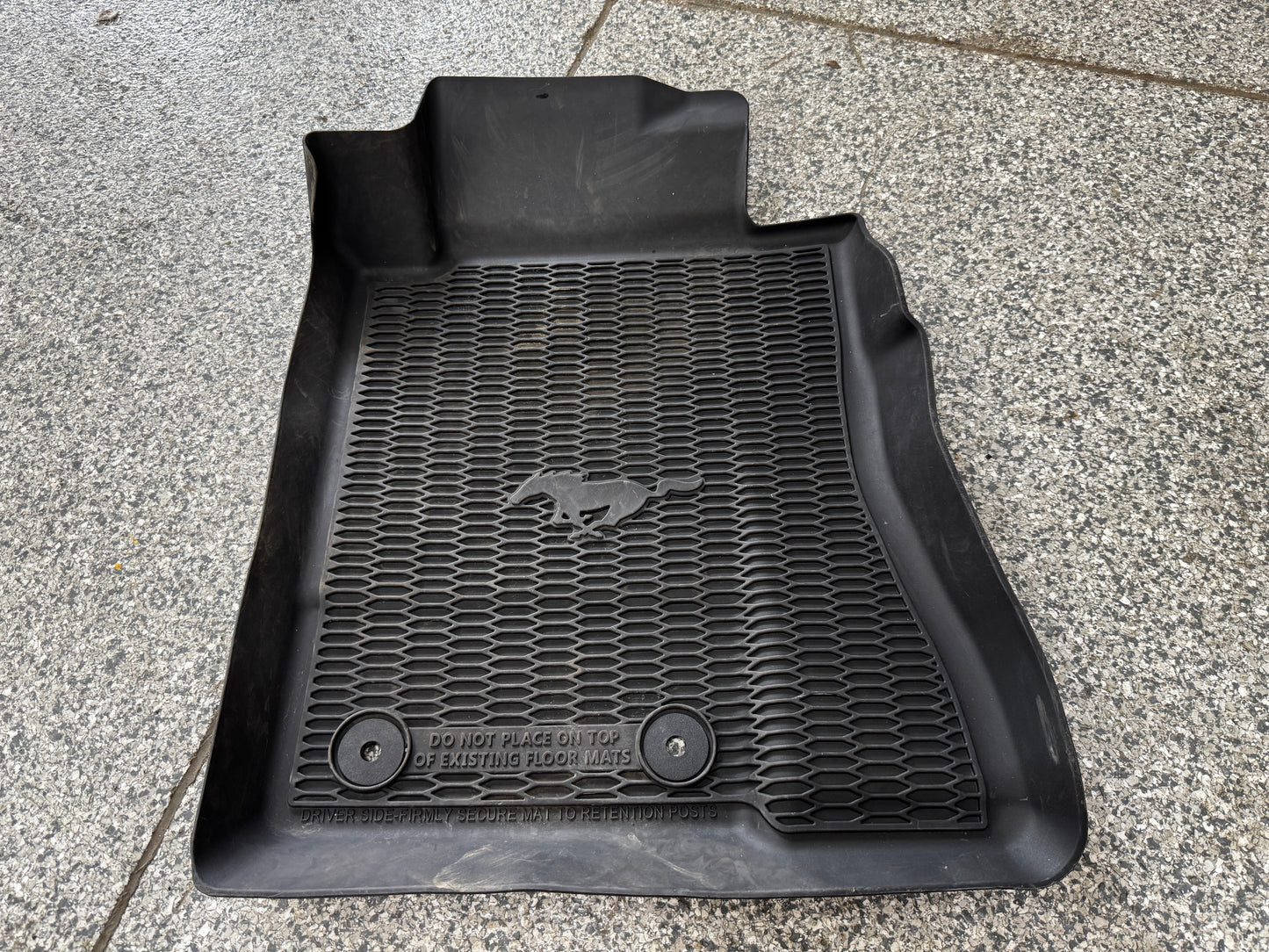 2015-2023 Ford Mustang Rubber Front & Rear Floor Mats