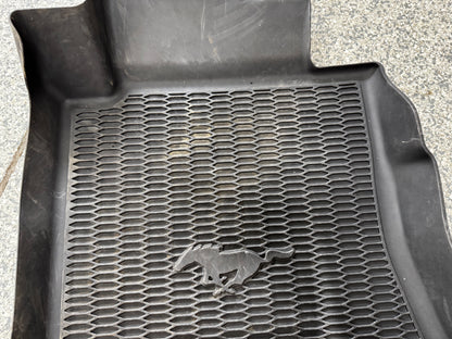 2015-2023 Ford Mustang Rubber Front & Rear Floor Mats