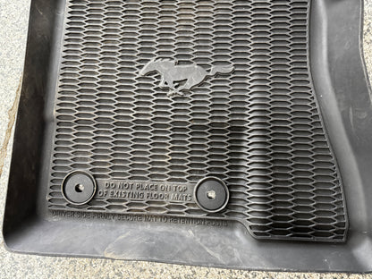 2015-2023 Ford Mustang Rubber Front & Rear Floor Mats