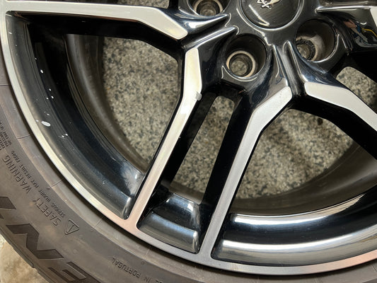 2018-2023 Ford Mustang GT 5.0 18x8" Wheel Rim Continental 235/50/18