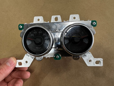 2018-2023 Ford Mustang GT Track Pack Oil Pressure Vacuum Dash Gauges - OEM