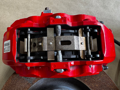 2015-2023 Mustang GT Mach 1 Front 6 Piston BREMBO Brake Calipers Rotors 8k mi