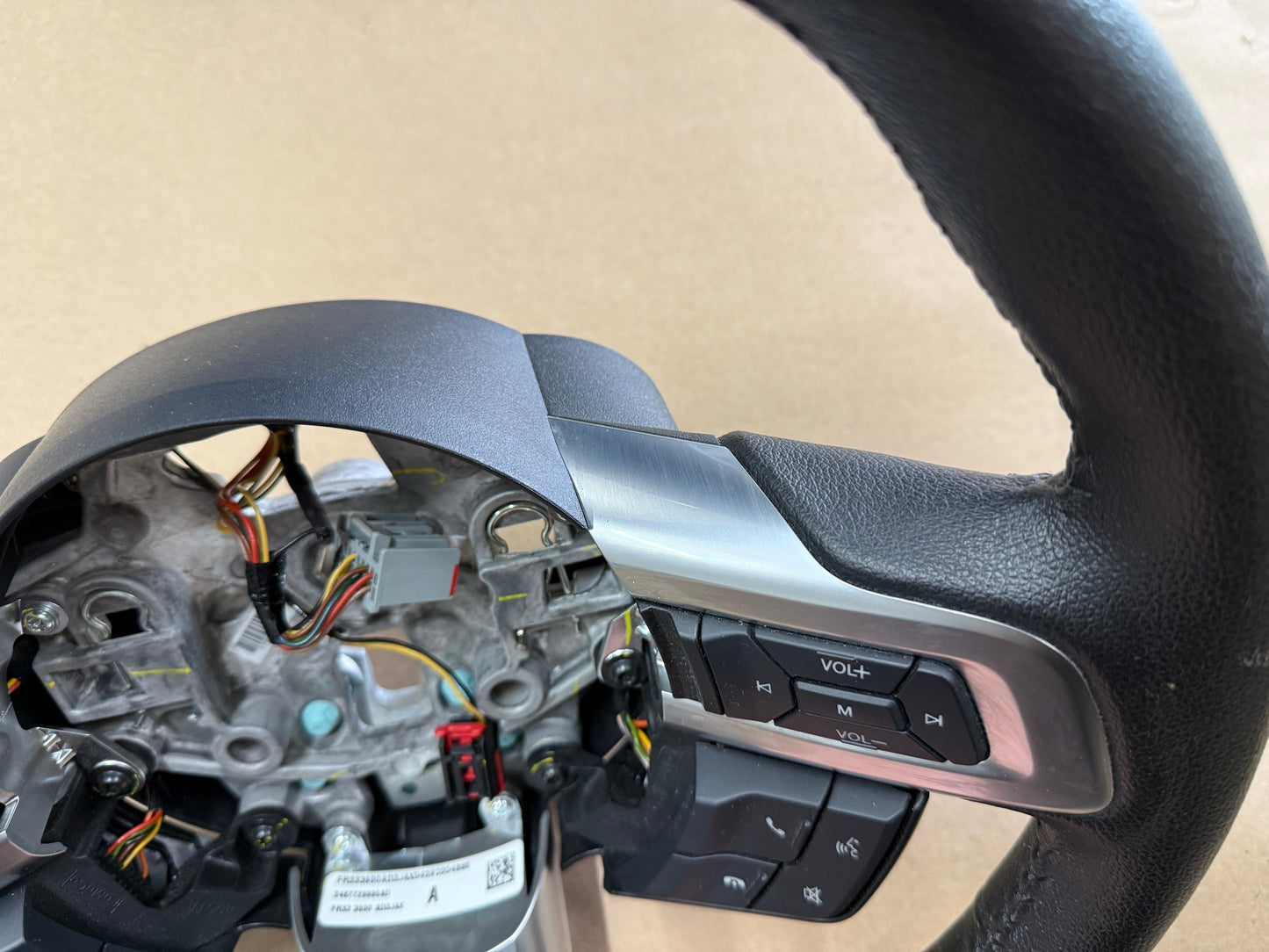 2015-2017 Ford Mustang GT Leather Steering Wheel "Manual"