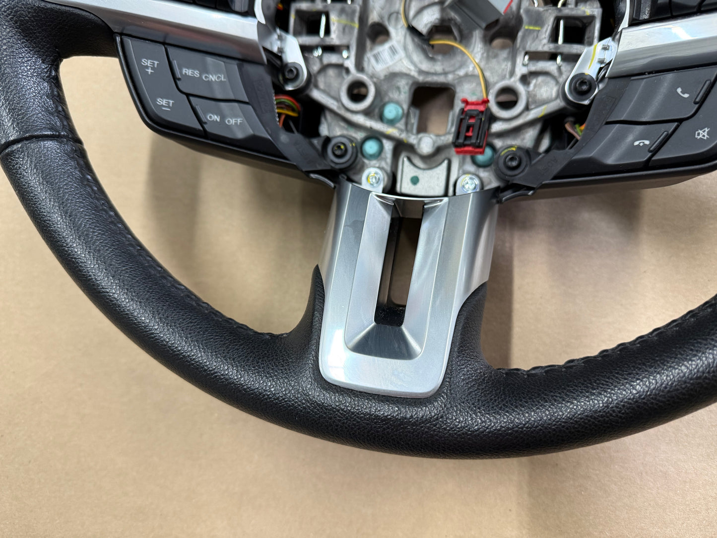 2015-2017 Ford Mustang GT Leather Steering Wheel "Manual"