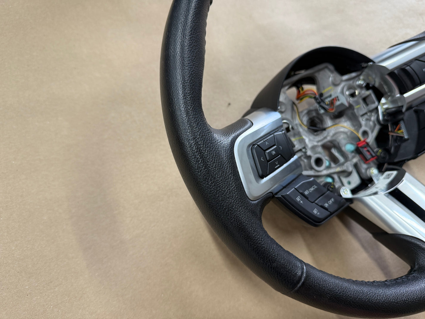 2015-2017 Ford Mustang GT Leather Steering Wheel "Manual"