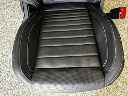 2018-2023 Ford Mustang Mach One RH Passenger Seat Black Leather Heated Cooled