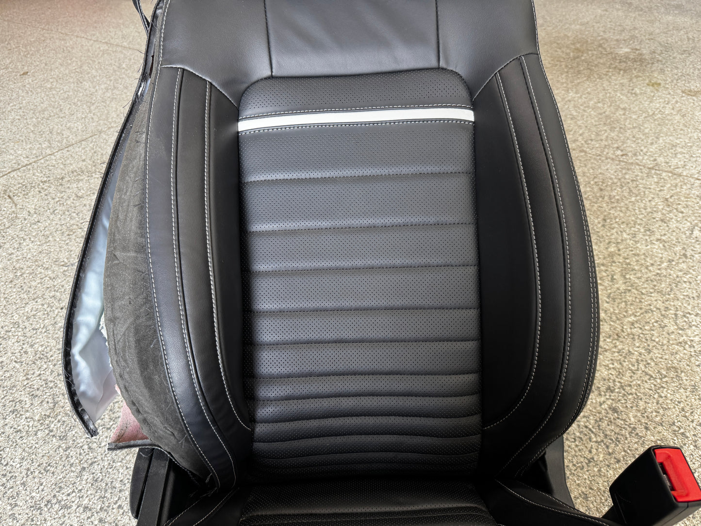 2018-2023 Ford Mustang Mach One RH Passenger Seat Black Leather Heated Cooled