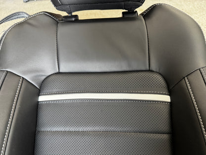 2018-2023 Ford Mustang Mach One RH Passenger Seat Black Leather Heated Cooled